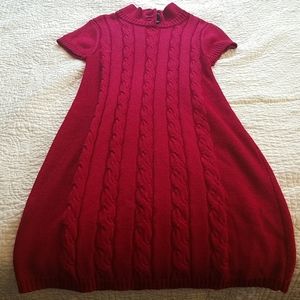 Last day! Red sweater dress